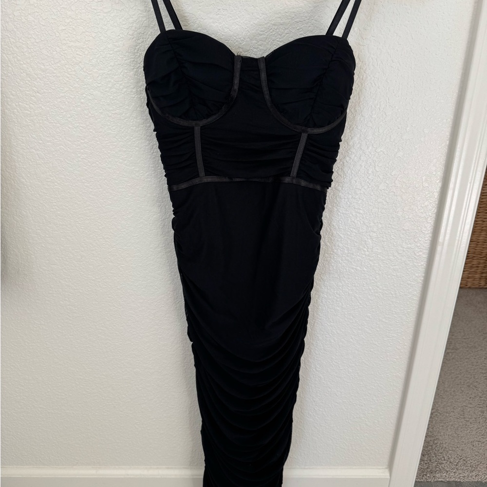 Elegant Black  Maxi Dress